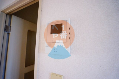 【セキュリティ】 | ロイヤルパレスA | TVモニターホン付きで安心ですね　※参考写真です