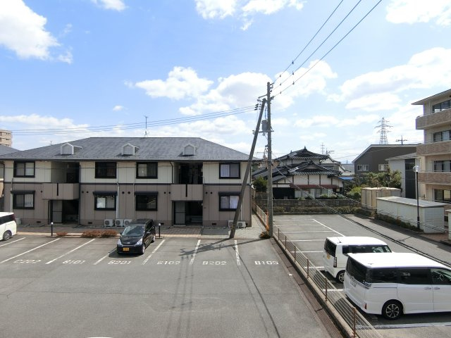 ヴィラ西福原A棟の展望