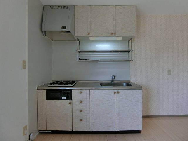 ヴィラ西福原A棟のキッチン