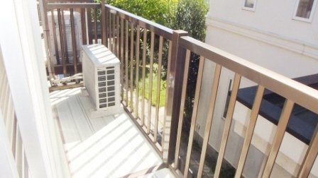 Ｙ・Ｆハイツのバルコニー|日当たりの良いベランダ