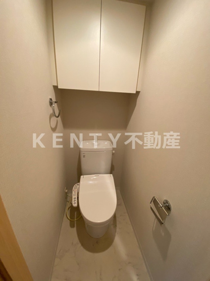 【トイレ】 | プラウドフラット蒲田Ⅱ | シンプルで使いやすいトイレです