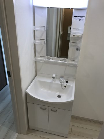【独立洗面台】 | メルディア梅田5丁目Ⅶ | 月額管理料無料！賃貸管理はアブレイズパートナーズにお任せを！