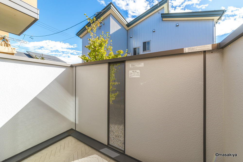 メゾン・ド・ボヌール　Aのバルコニー|バルコニー