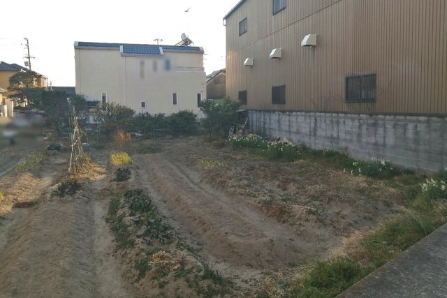 忠岡町忠岡北２丁目　土地の外観