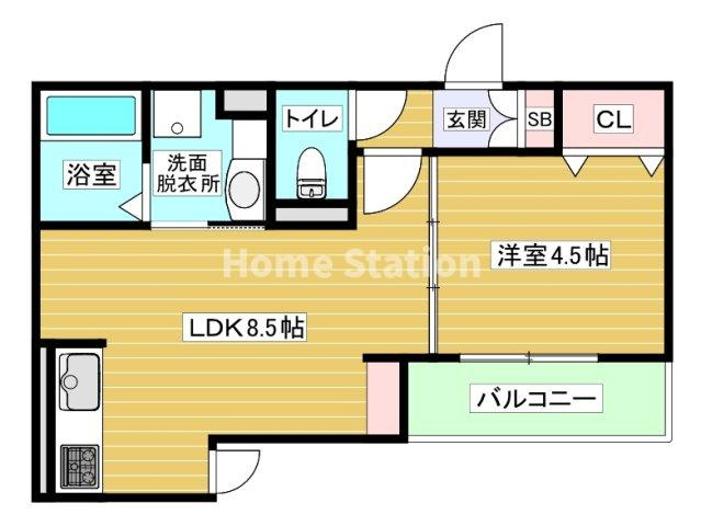 【間取り】 | エストドミール野田