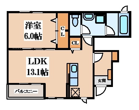【間取り】 | プランドール長池
