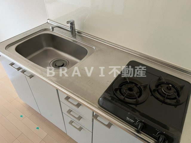 アリス・マナーガーデン谷町　BRAVI不動産のキッチン|【アリス・マナーガーデン谷町】きれいなキッチンです