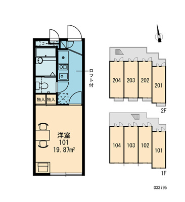 【区画図】 | 冬月花Ⅱ