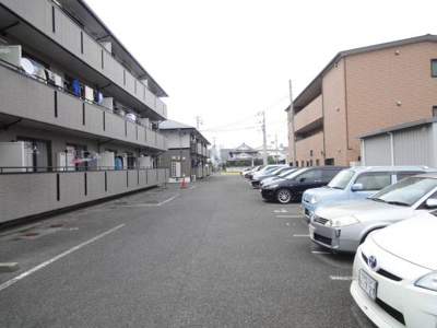 【駐車場】 | サンシャインハイツ　Ａ棟