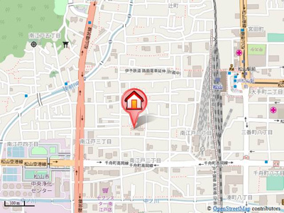 【地図】 | サンシャインハイツ　Ａ棟