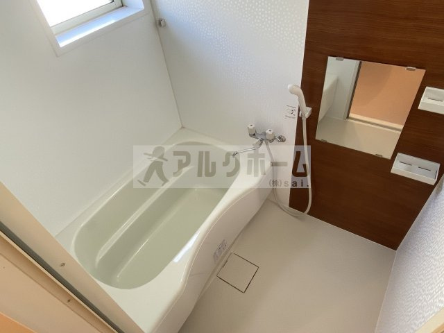 アムールB棟の浴室