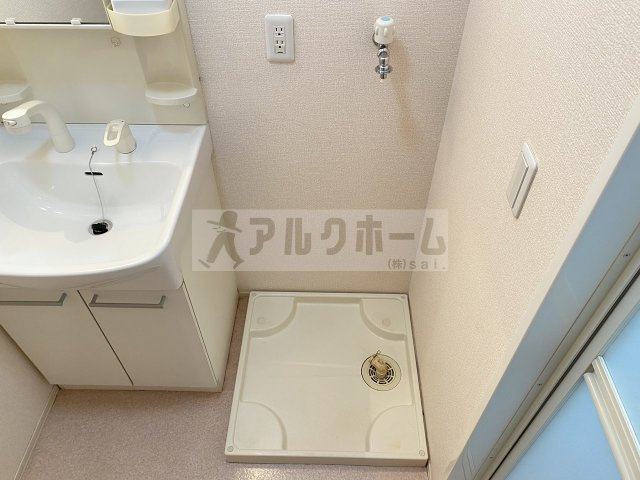 アムールB棟の洗面所