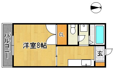 ラミエーヌの間取り