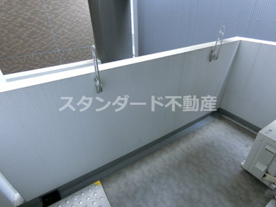 【バルコニー】 | ビガーポリス143松ヶ枝町