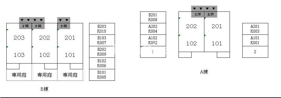 ユーベル　Ａの駐車場|駐車場