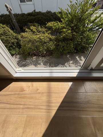 メゾンアムール　A棟のバルコニー