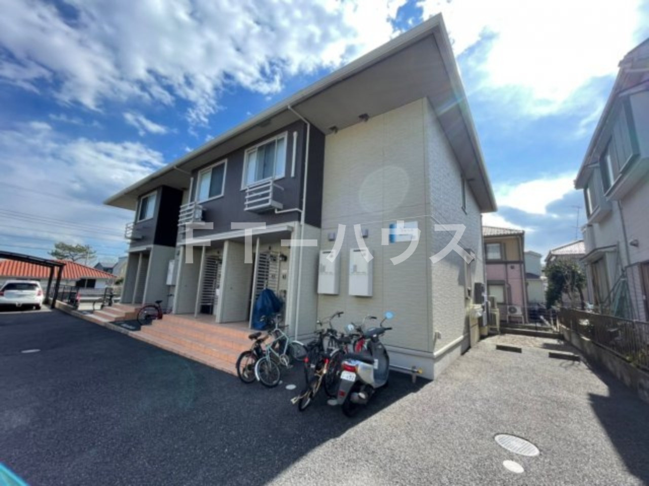 船橋市前原東６丁目のアパートの外観