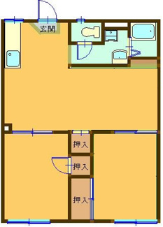 【間取り】 | イーストハイツ