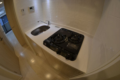 【キッチン】 | ルーエ本町（旧Core本町） | コンパクトなキッチンで掃除もラクラク