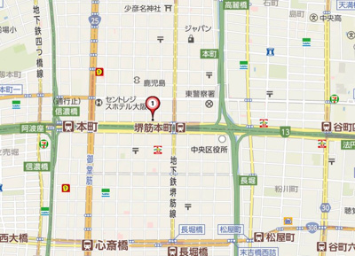 【地図】 | ルーエ本町（旧Core本町）