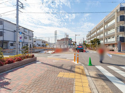 【前面道路含む現地写真】 | 葛飾区奥戸5丁目　新築戸建