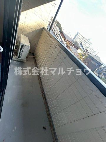 シーサイドMoritaのバルコニー|外からの目が気にならないバルコニーで洗濯物が干せます