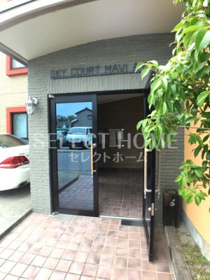 【エントランス】 | スカイコートマーヴィアイ | ゆとりのあるエントランスです