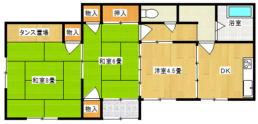 赤津　善宣戸建Ⅱの間取り