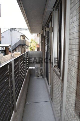 【バルコニー】 | カーサ京町 | 広々としたバルコニーです