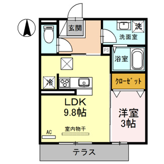 【間取り】 | カーサ京町