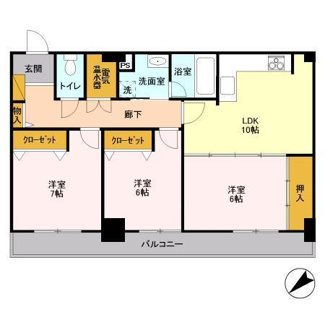 【間取り】 | オーシャンビュー壱番館