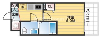 【間取り】 | プレサンス松屋町グレース
