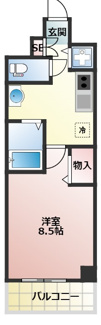 【間取り】 | グランカリテ神戸WEST | 間取り図