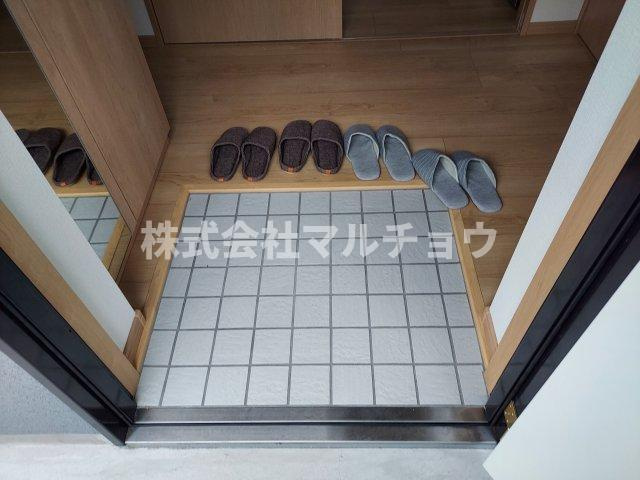 ユーミー千津ヶ谷の玄関|落ち着いた玄関です