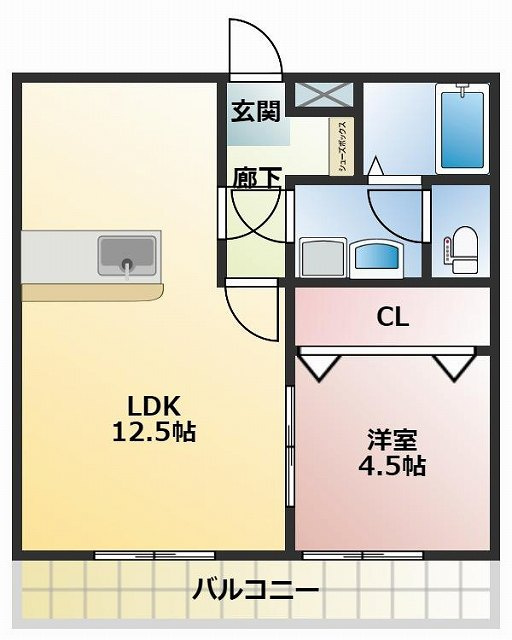 グランパレスパゴダの間取り