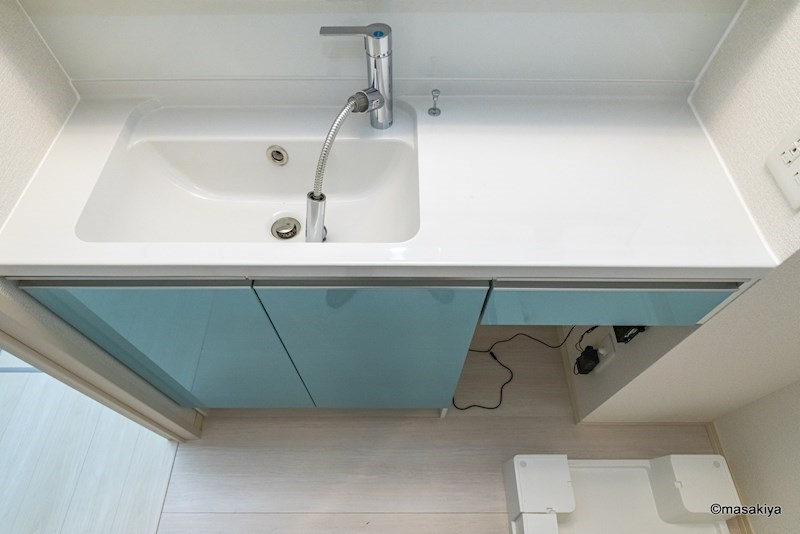 レジデンス令和の洗面所|洗面・脱衣　シャンプードレッサー付