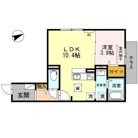 【間取り】 | アヴェニール服部