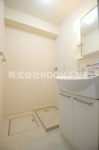 ホームパーティーⅢの洗面所|コンパクトで使いやすい洗面所