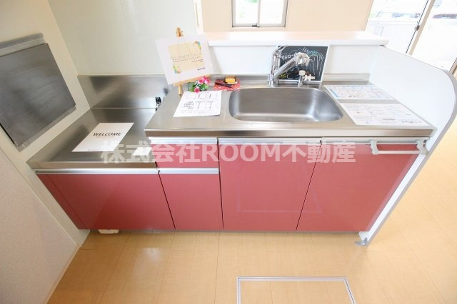 N’ｓ　BLANC　Ａ棟のキッチン|キッチンでお料理をお楽しみください