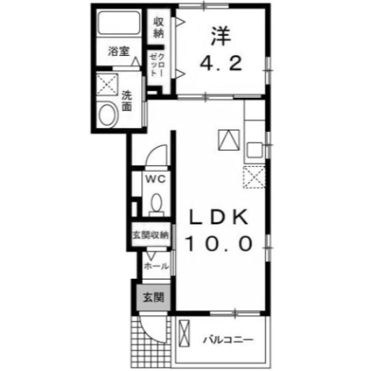 【間取り】 | オアシス　Ｂ