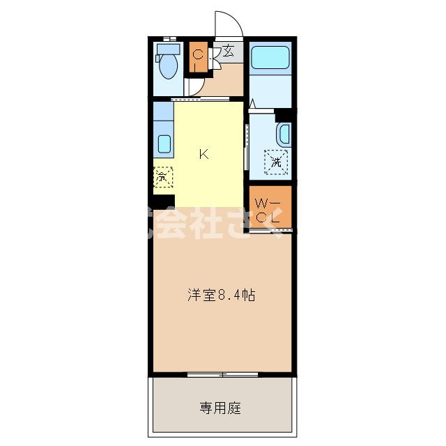 グレイスコートの収納|現況と異なる場合がございます。