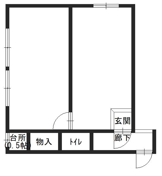 堺市北区金岡町　貸店舗[物件番号：270621]の間取り