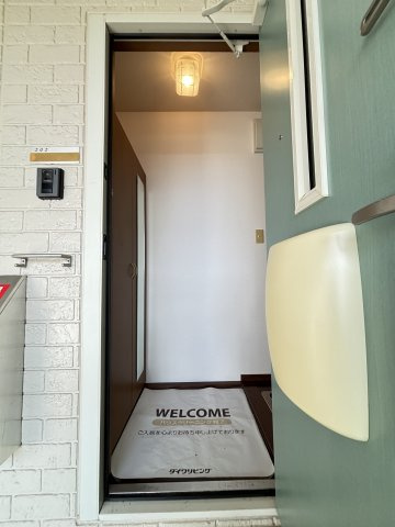 ウィルモア皆生Sの玄関