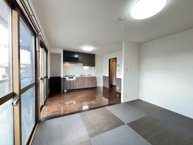 ウィルモア皆生Sの居間・リビング|2DK→1LDKにリフォーム中