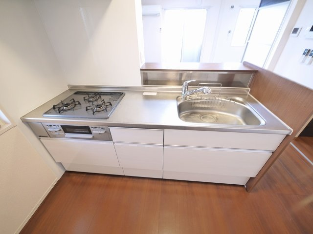 グランデ・フェリーチェ　R棟のキッチン|きれいなキッチンです