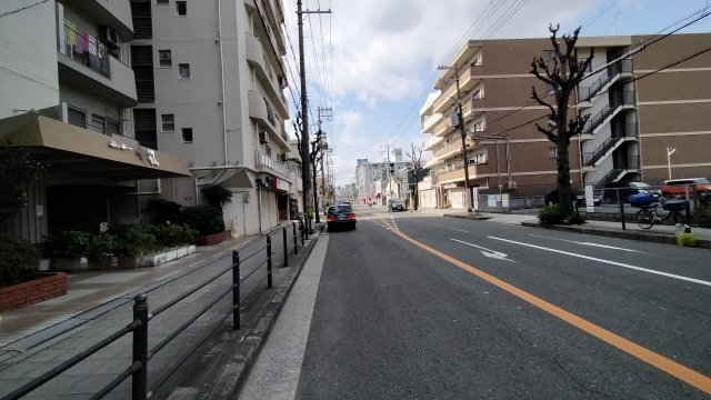 シャトー幸福の周辺|周辺道路です。
