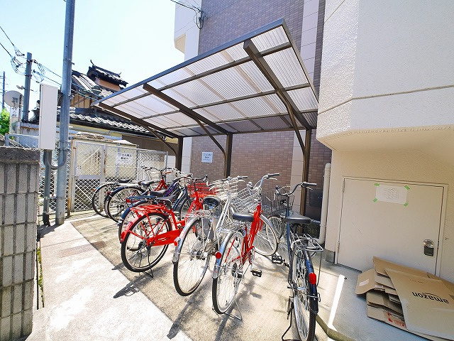 ヴィラレスポワール（南魚屋町）のその他共用部分|駐輪場があります