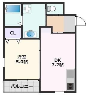 【間取り】 | フローリッシュ正雀本町