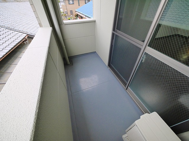 グランディール三条のバルコニー