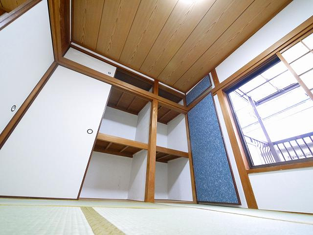 南紀寺町5丁目貸家の収納|収納のためのスペースです
